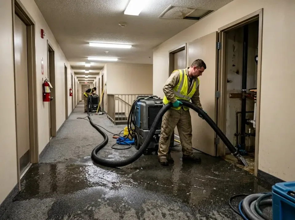 multi-unit-apartment-hallway-f-005 — frequently asked questions, Emergency Burst Pipe Water Extraction & Removal in Wickliff…